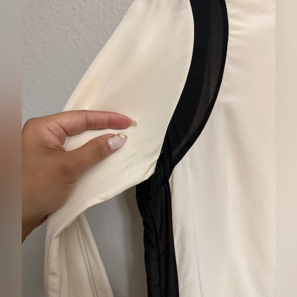 Vince Crepe de Chine Shirtdress - Picture 7 of 10